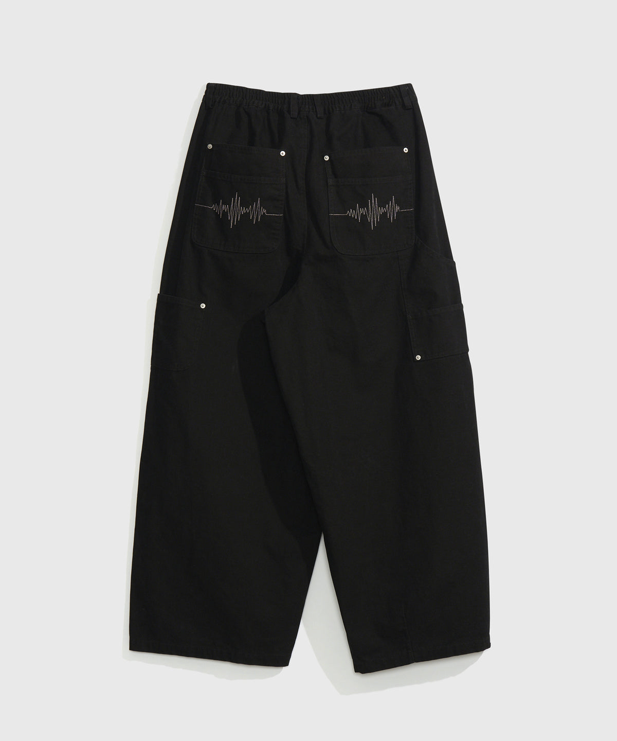 DOUBLE KNEE CURVE PANTS