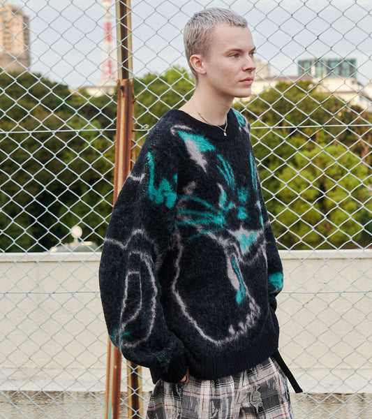 NEKOMATA SHAGGY KNIT
