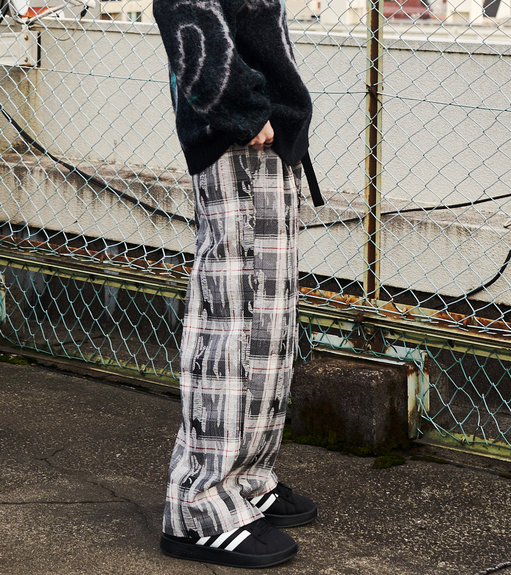CRASH TEX WIDE PANTS