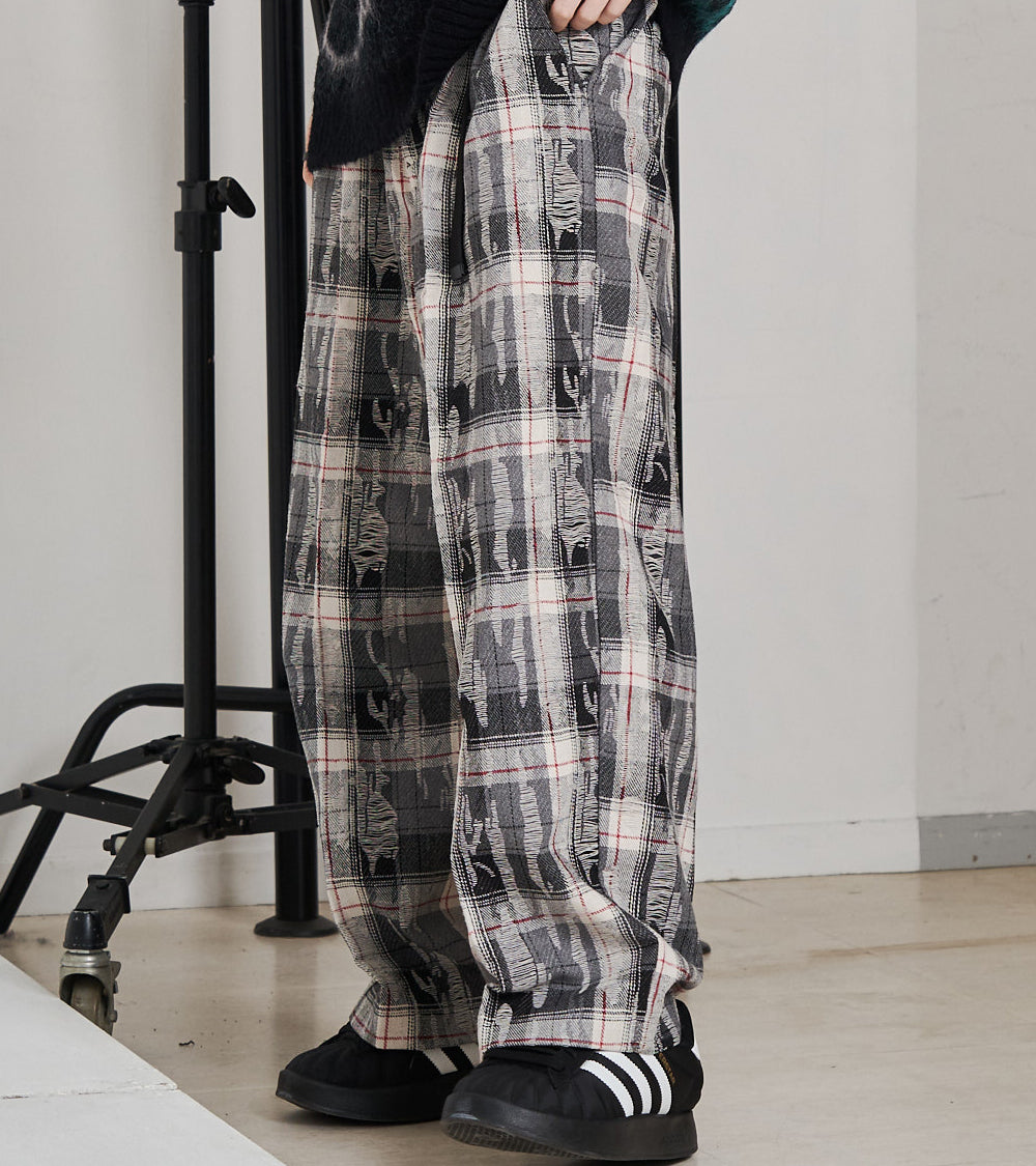 CRASH TEX WIDE PANTS