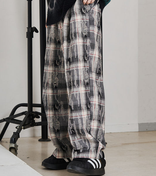 CRASH TEX WIDE PANTS