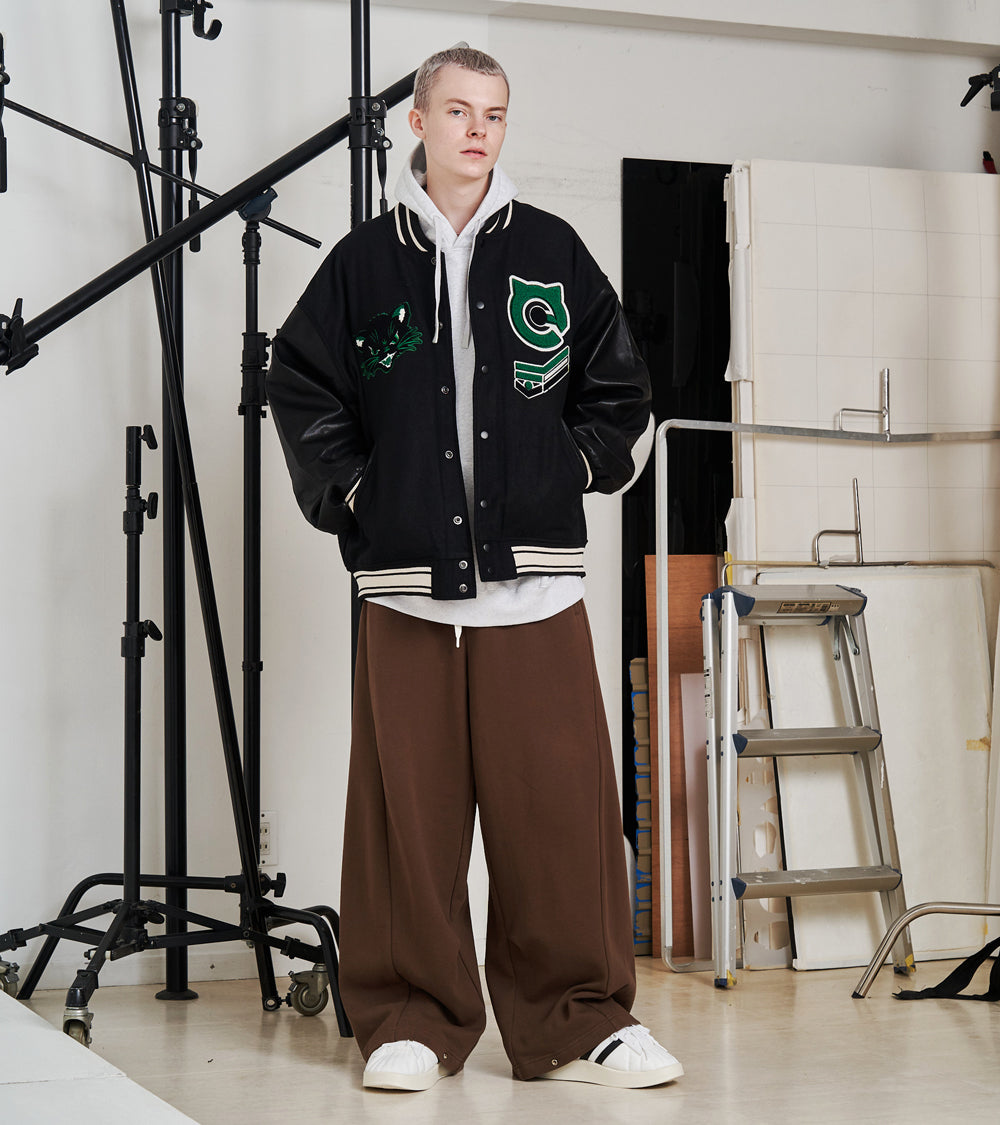 PANEL LINE SWEAT PANTS