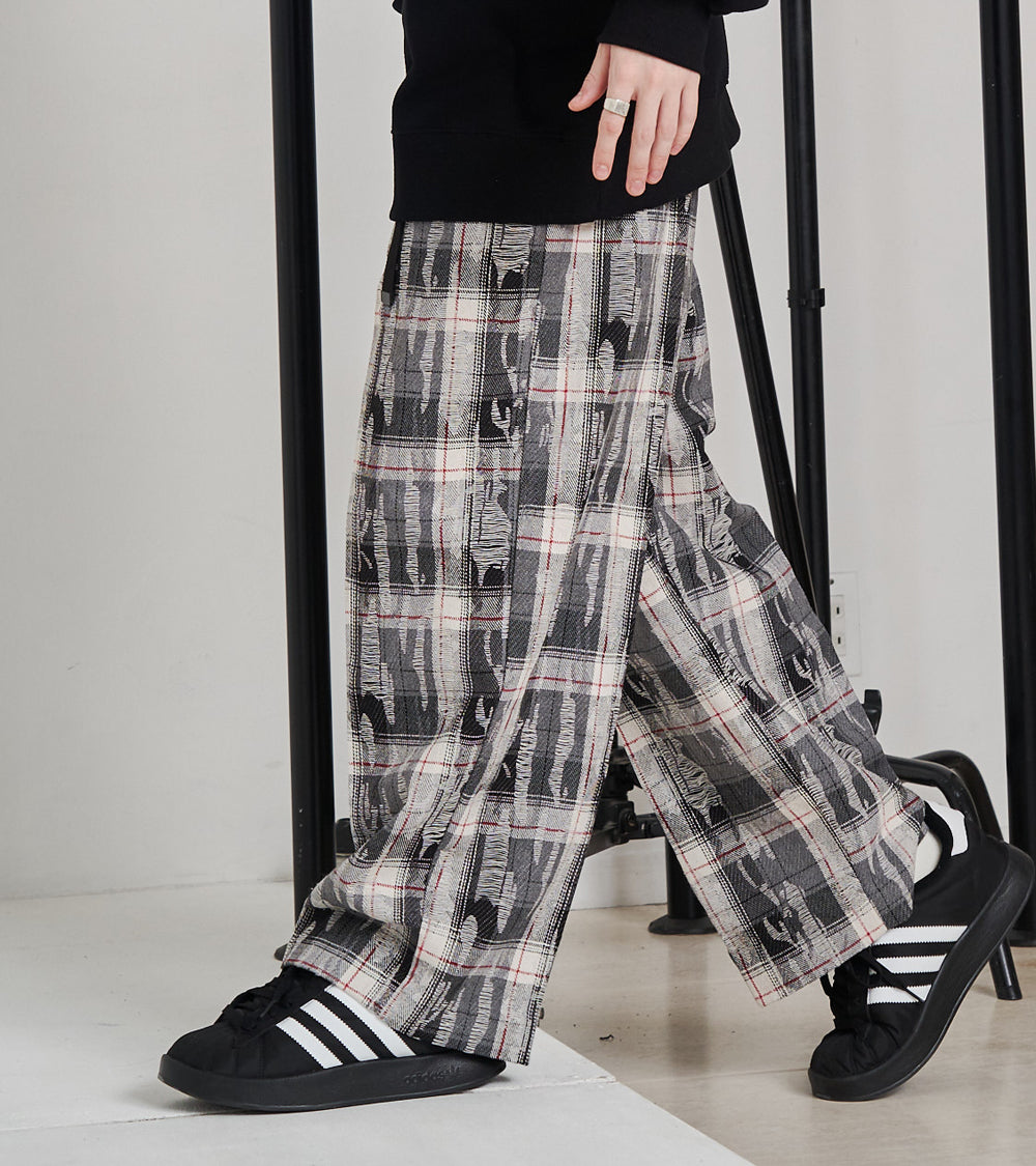 CRASH TEX WIDE PANTS