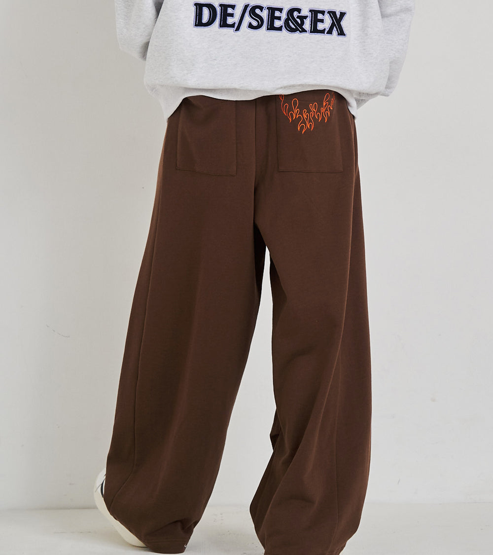 PANEL LINE SWEAT PANTS