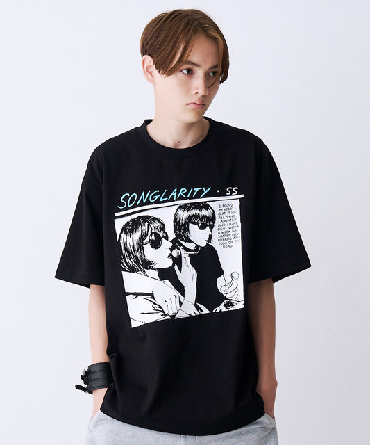【予約商品】 HAND DREW PRINT TEE