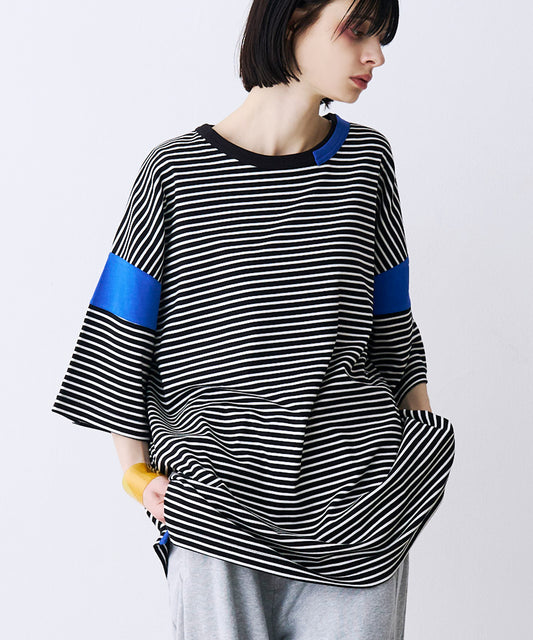 【予約商品】BLOCKING BORDER TEE