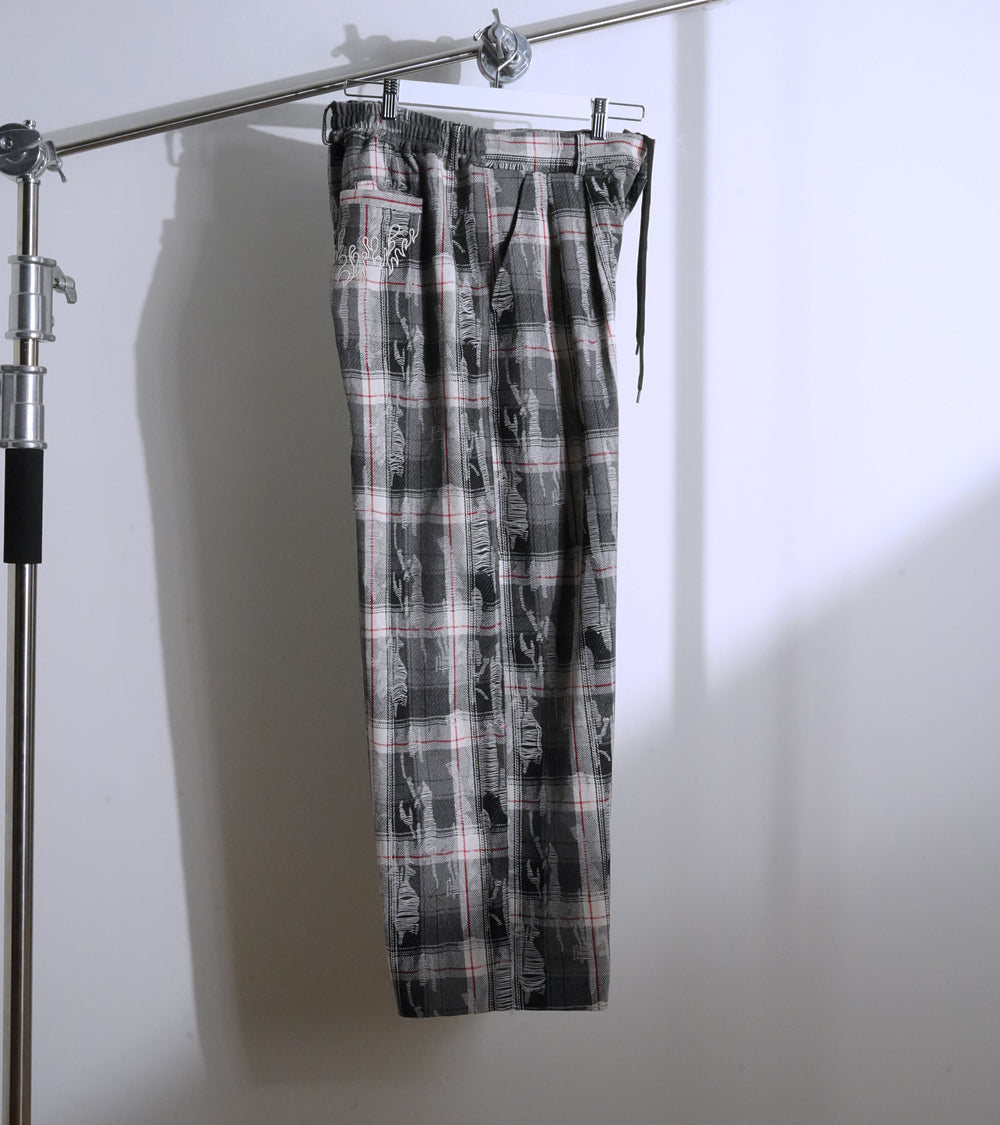 CRASH TEX WIDE PANTS