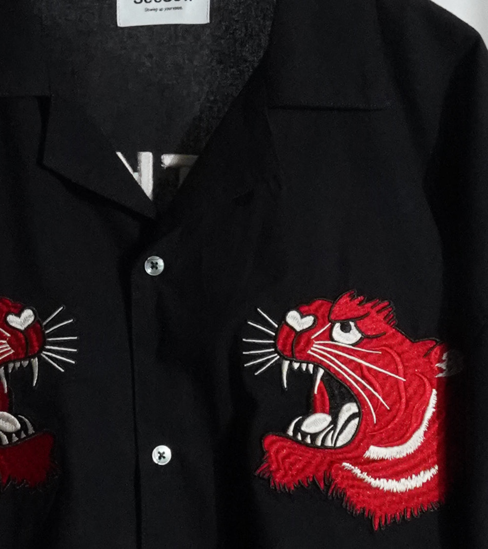 【PRE ORDER】CREAM TIGER HS SHIRTS