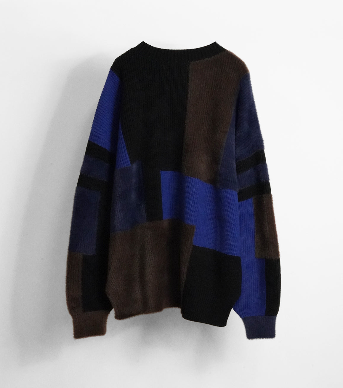 【25AW先行予約】MIXYARN PATCHWORK KNIT
