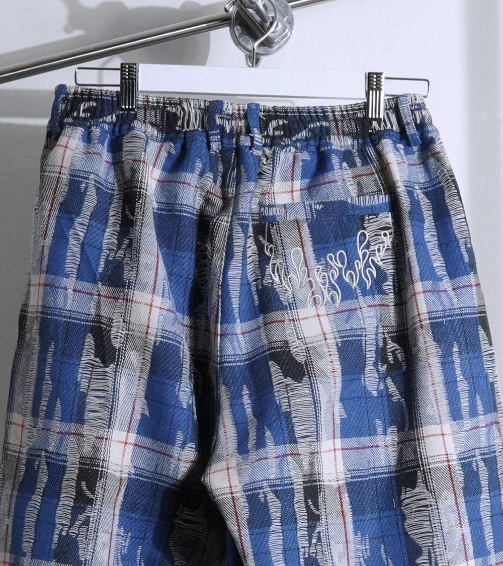 CRASH TEX WIDE PANTS