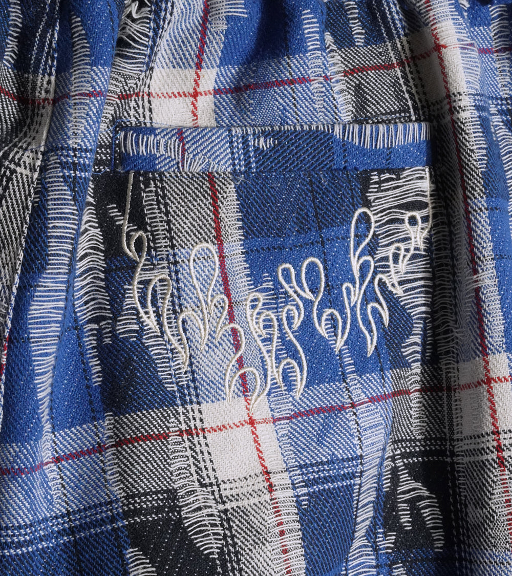 CRASH TEX WIDE PANTS
