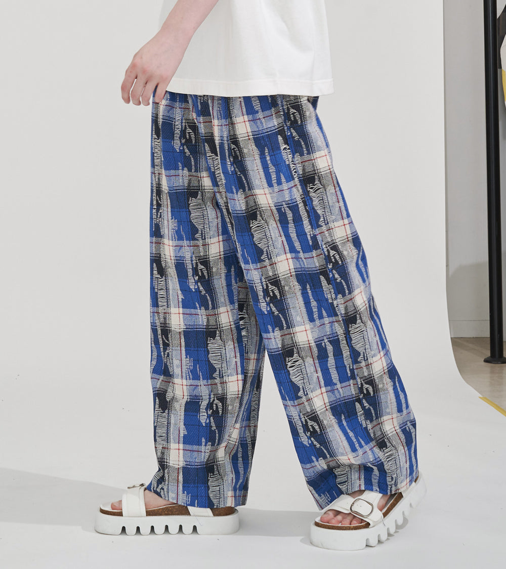 CRASH TEX WIDE PANTS