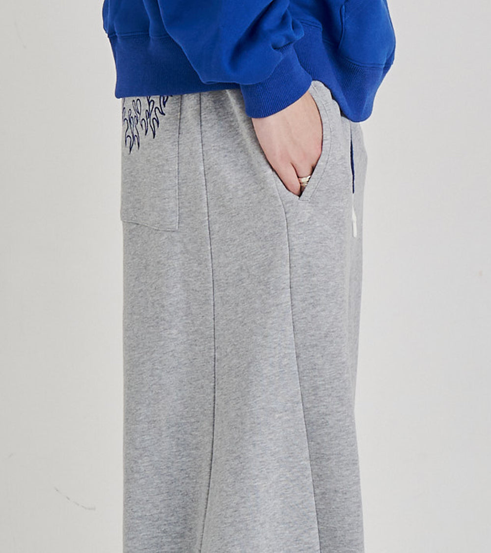 PANEL LINE SWEAT PANTS