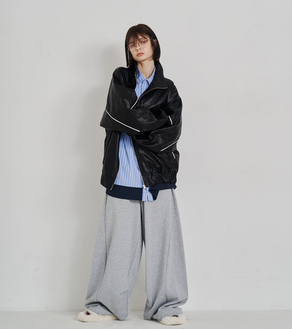 PANEL LINE SWEAT PANTS