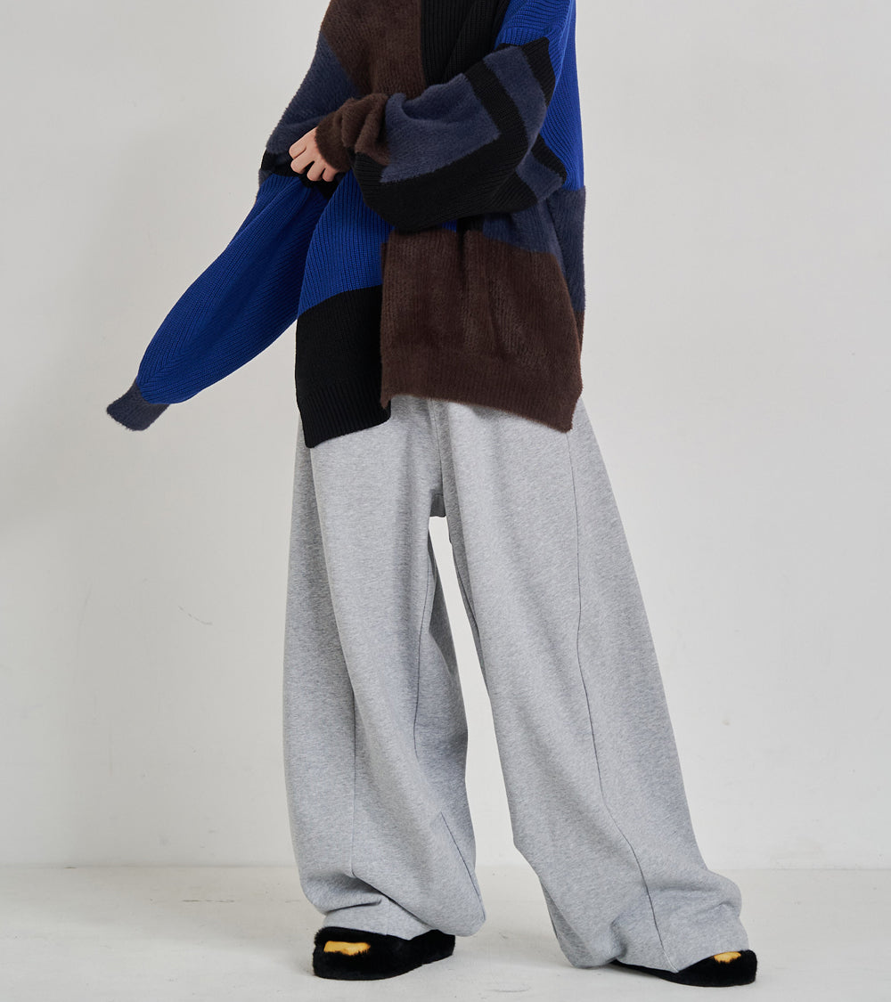 PANEL LINE SWEAT PANTS
