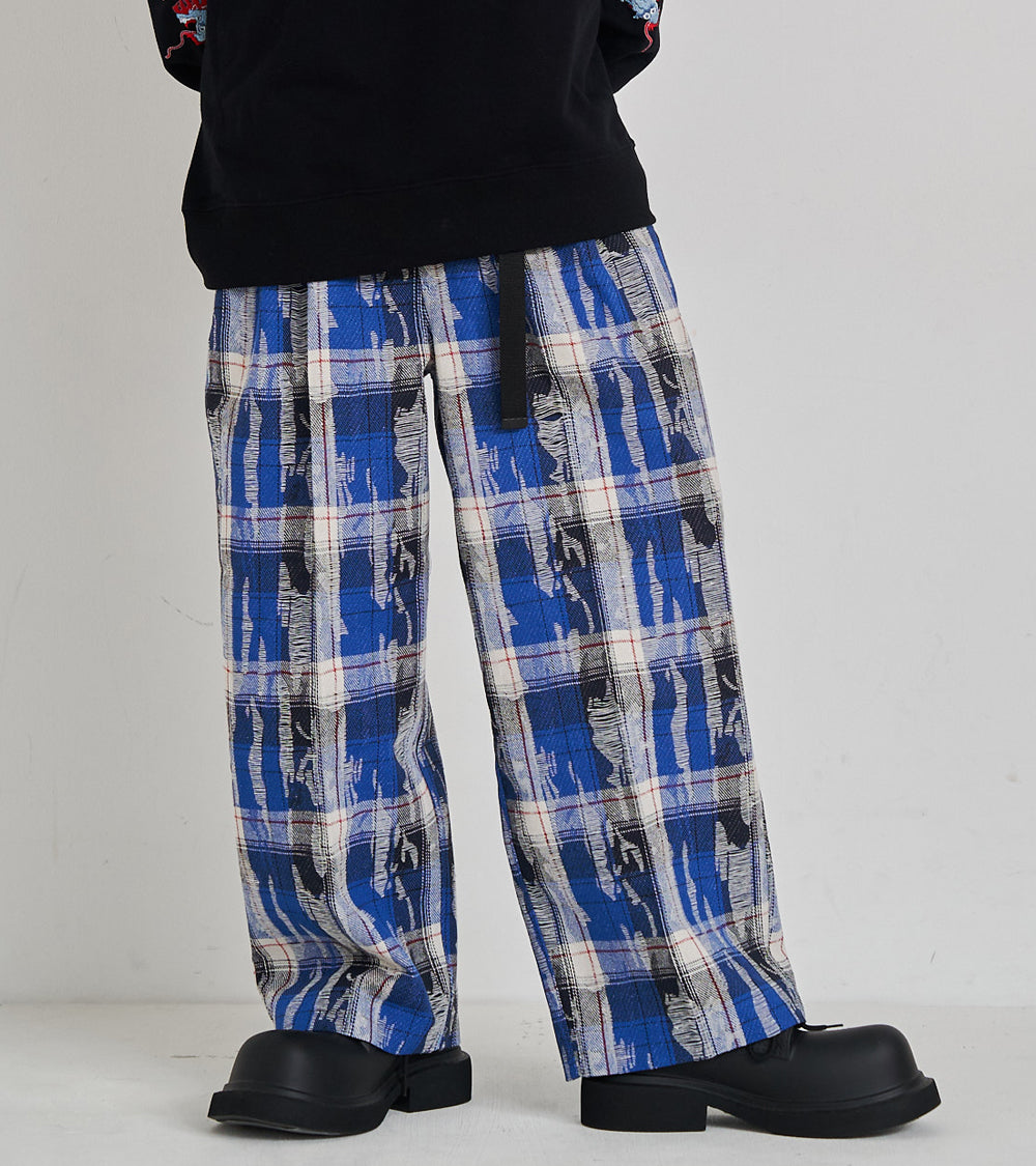 CRASH TEX WIDE PANTS