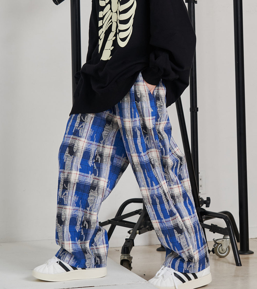 CRASH TEX WIDE PANTS