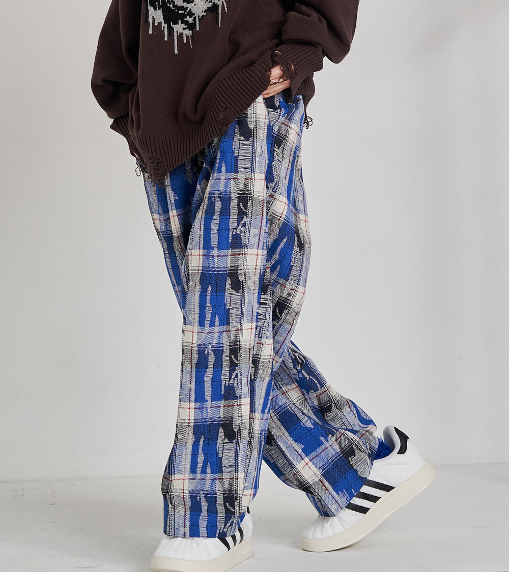 CRASH TEX WIDE PANTS