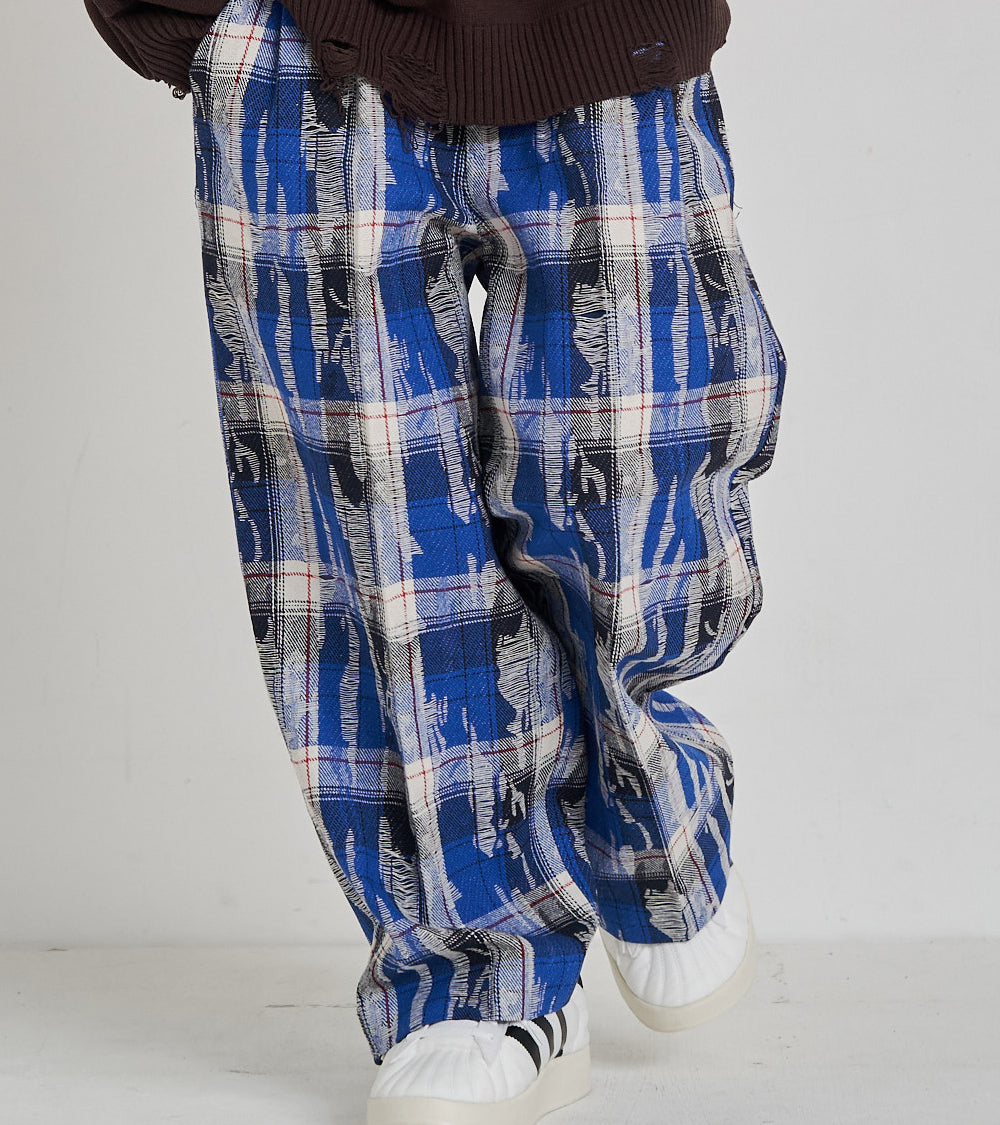 CRASH TEX WIDE PANTS
