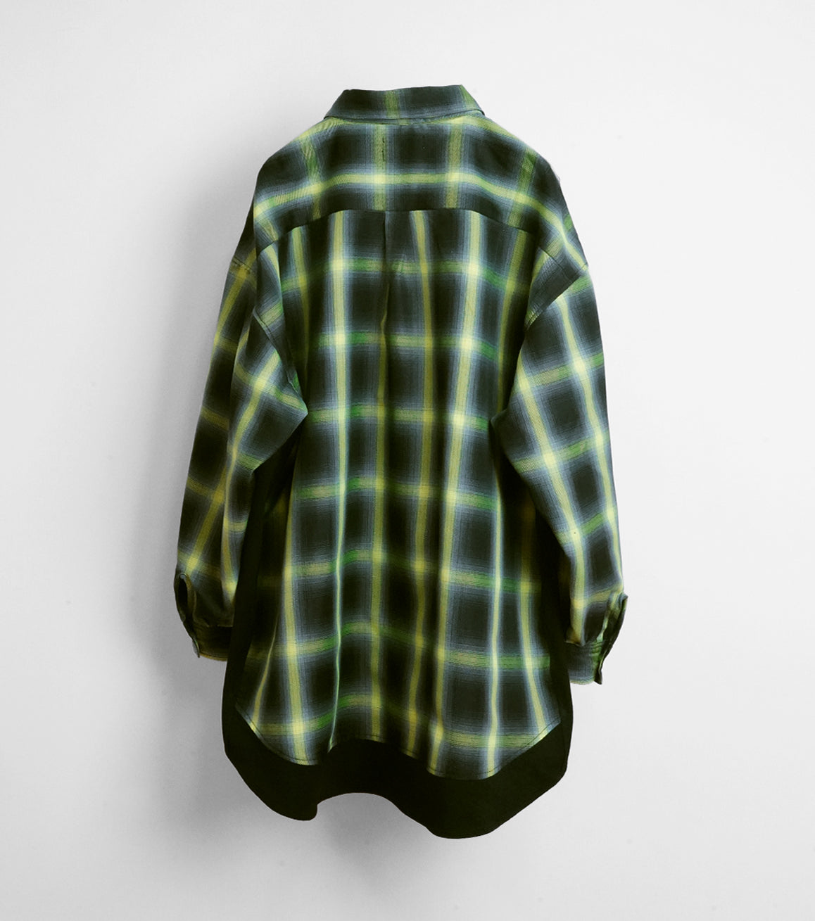 【25AW先行予約】SOLID CHECK OVER SHIRTS