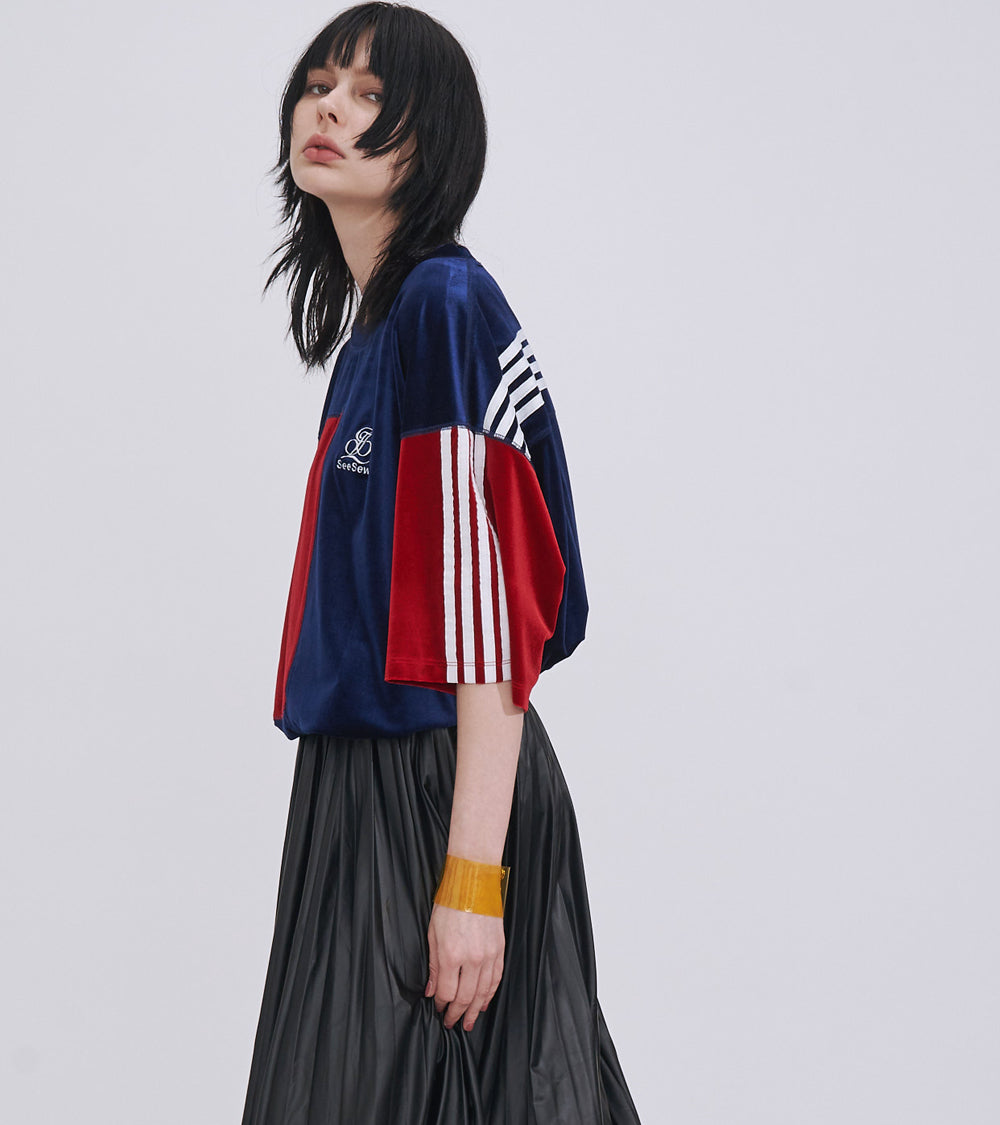 【期間限定タイムセール】LINE BLOCK HS TEE