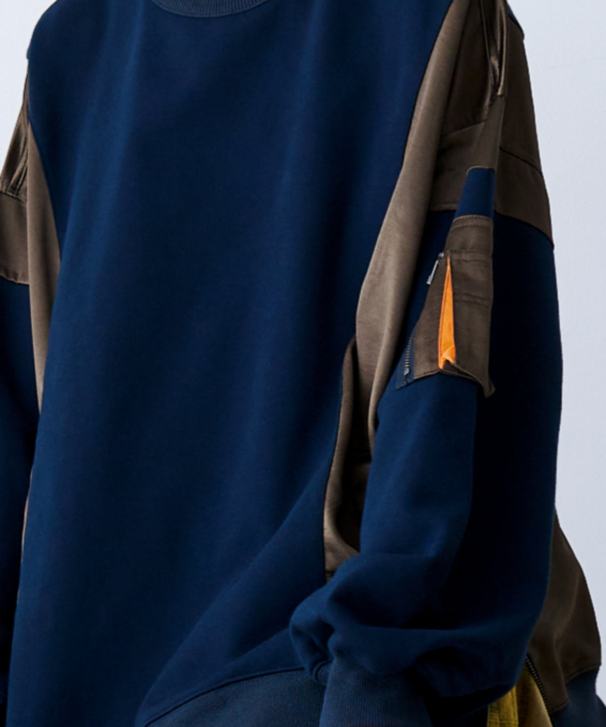 SATIN MIX MA-1 SWEAT