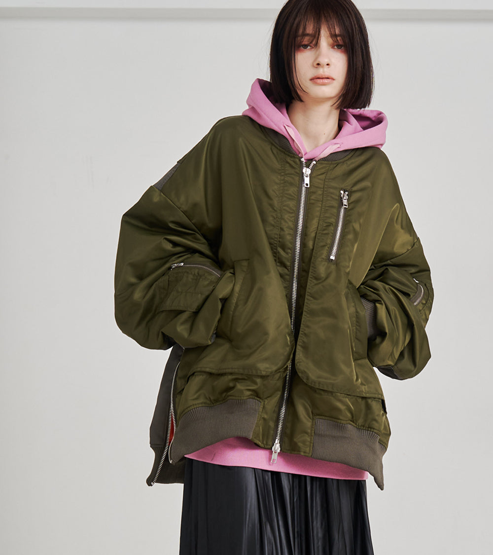 【一部予約商品】OVERSPEC MA-1 JACKET