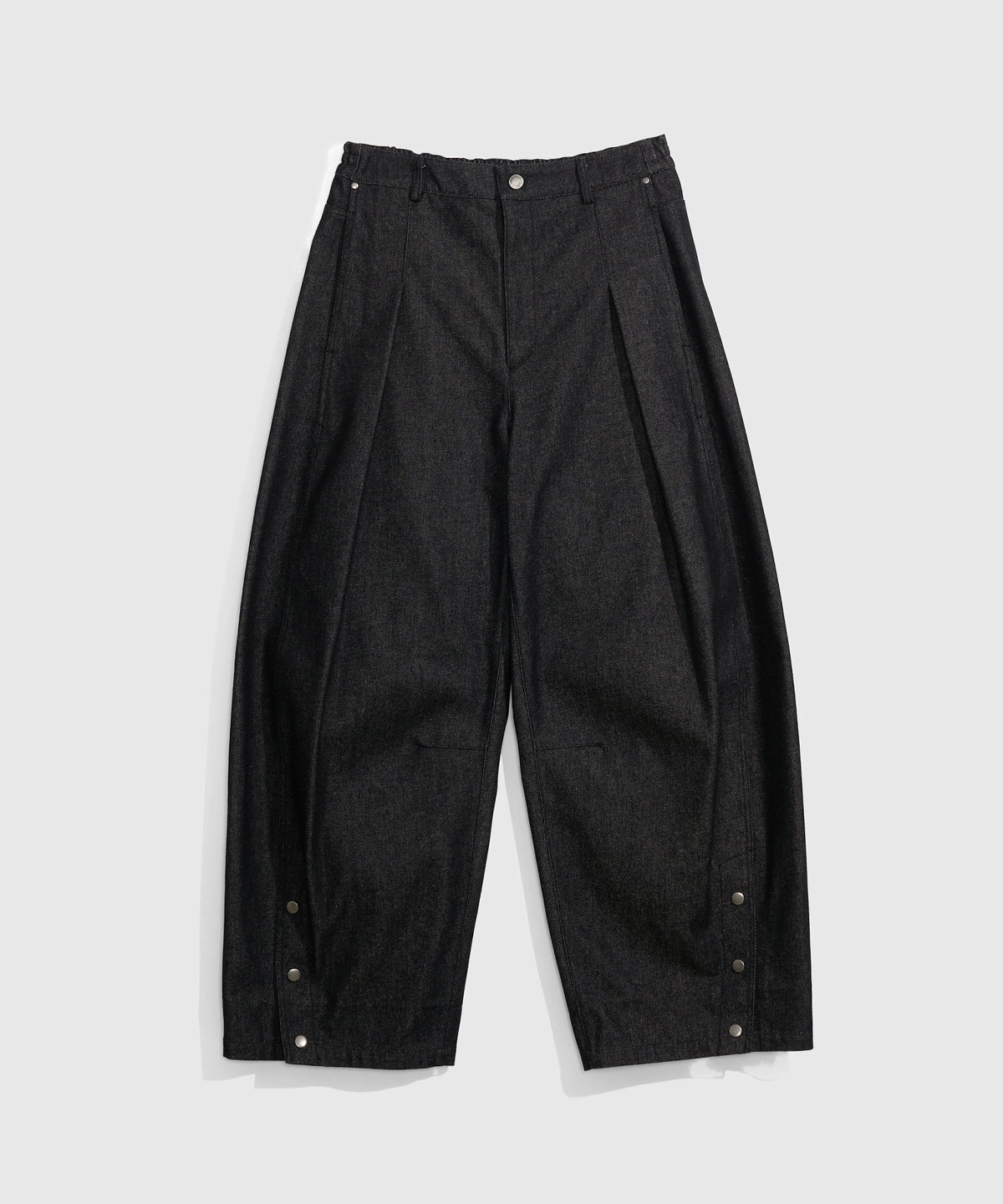 DENIM CURVE PANTS