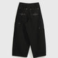 DOUBLE KNEE CURVE PANTS