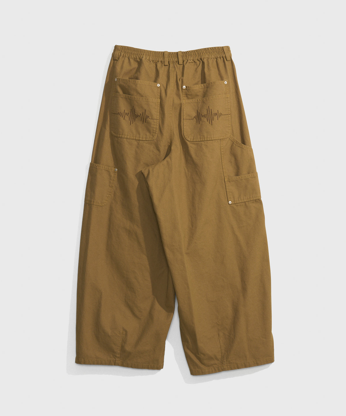 DOUBLE KNEE CURVE PANTS