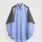 FAKE BLOCKING SHIRT