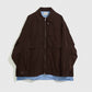LAYERED ZIP SHIRT JACKET