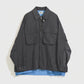 LAYERED ZIP SHIRT JACKET