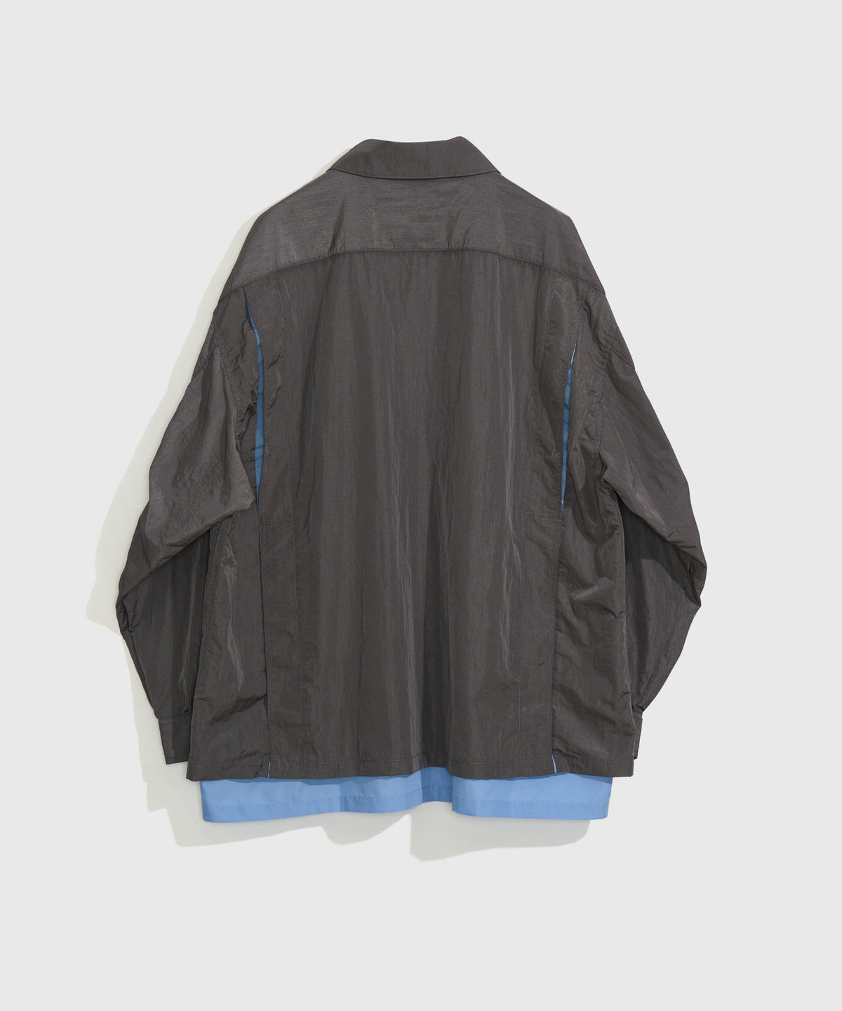LAYERED ZIP SHIRT JACKET