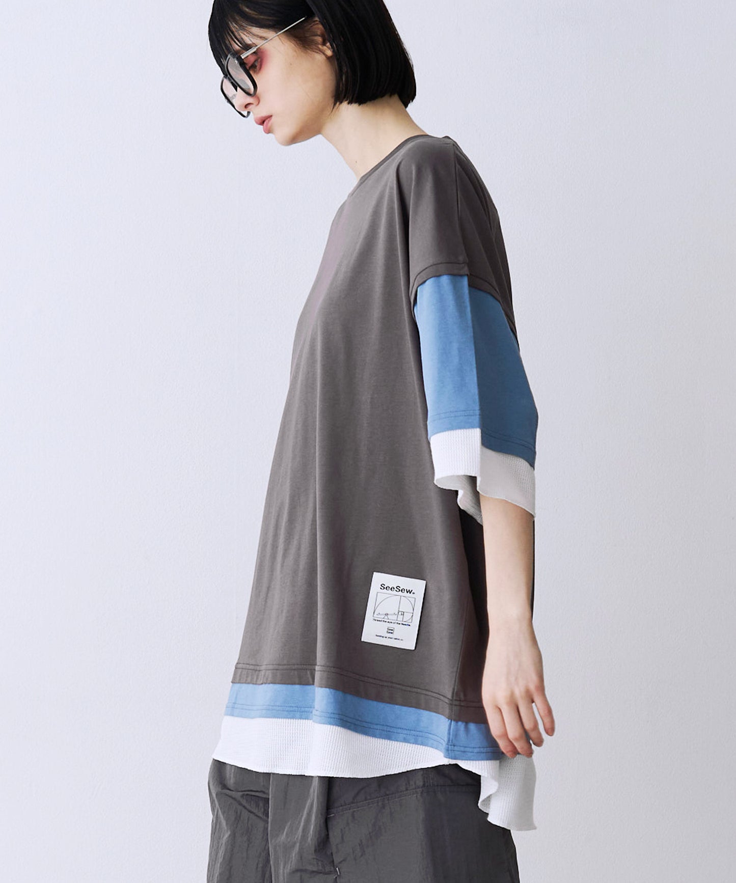 THREE LAYER TEE