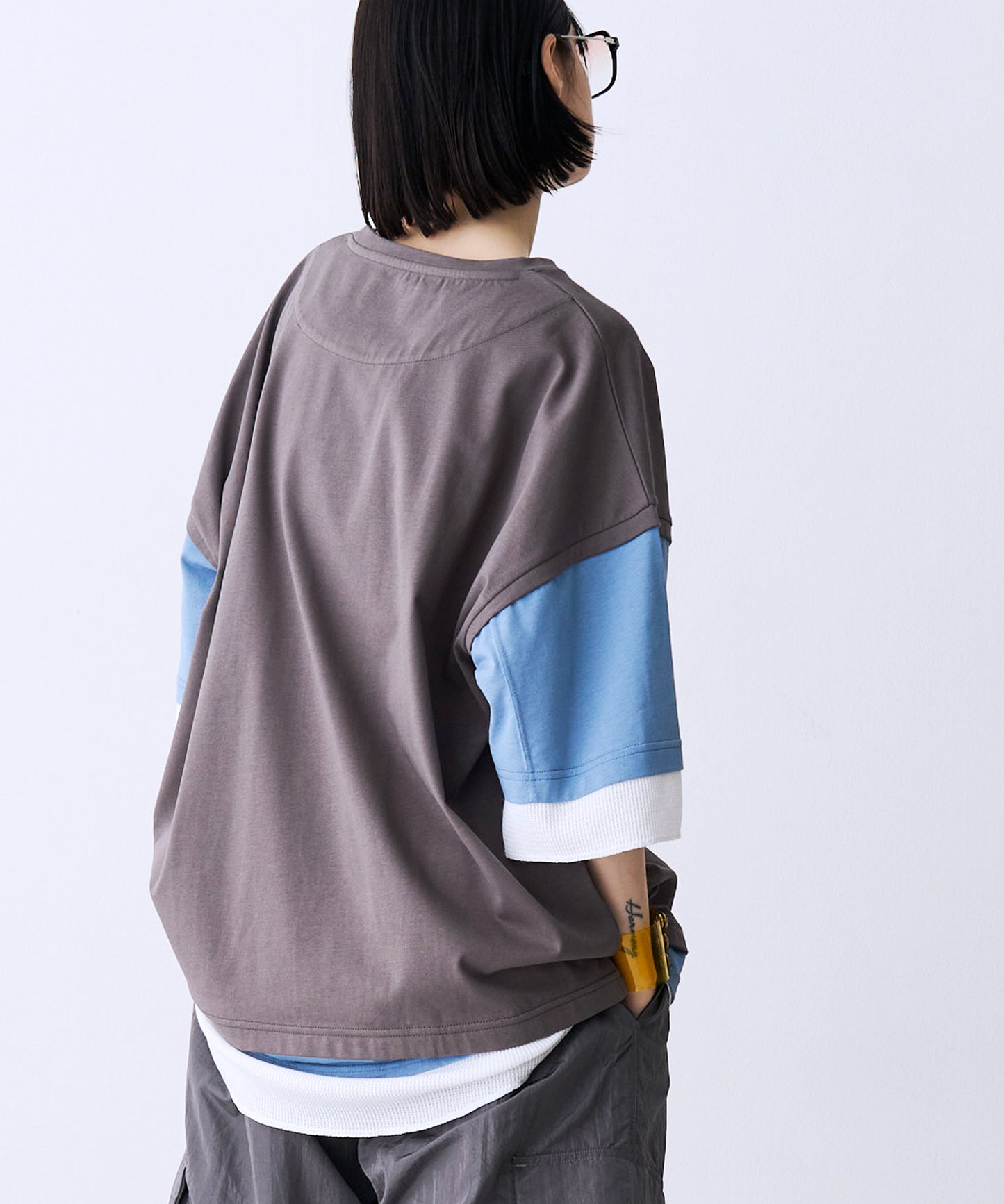 THREE LAYER TEE
