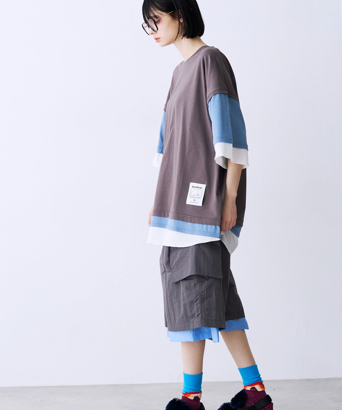 THREE LAYER TEE