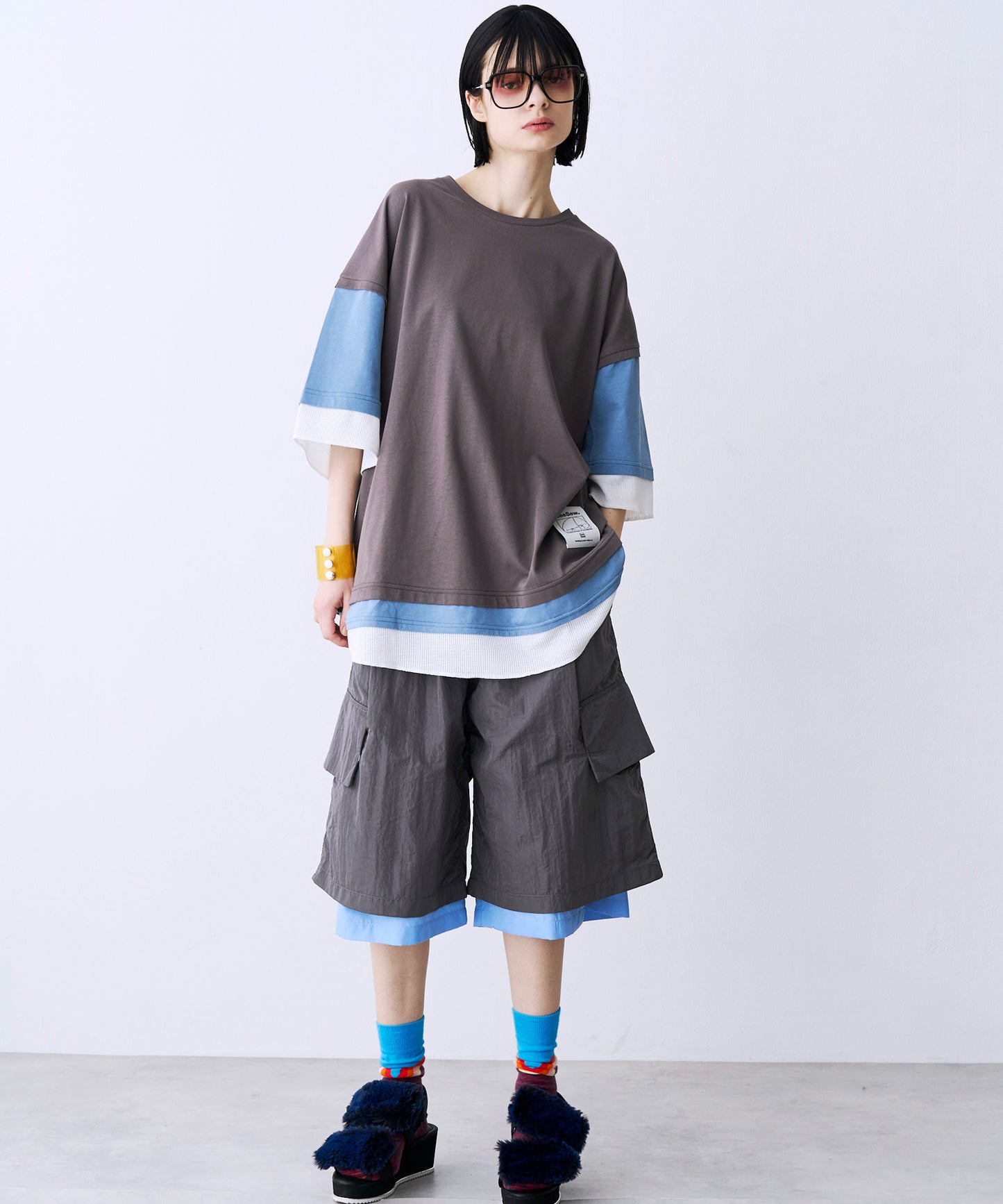 THREE LAYER TEE