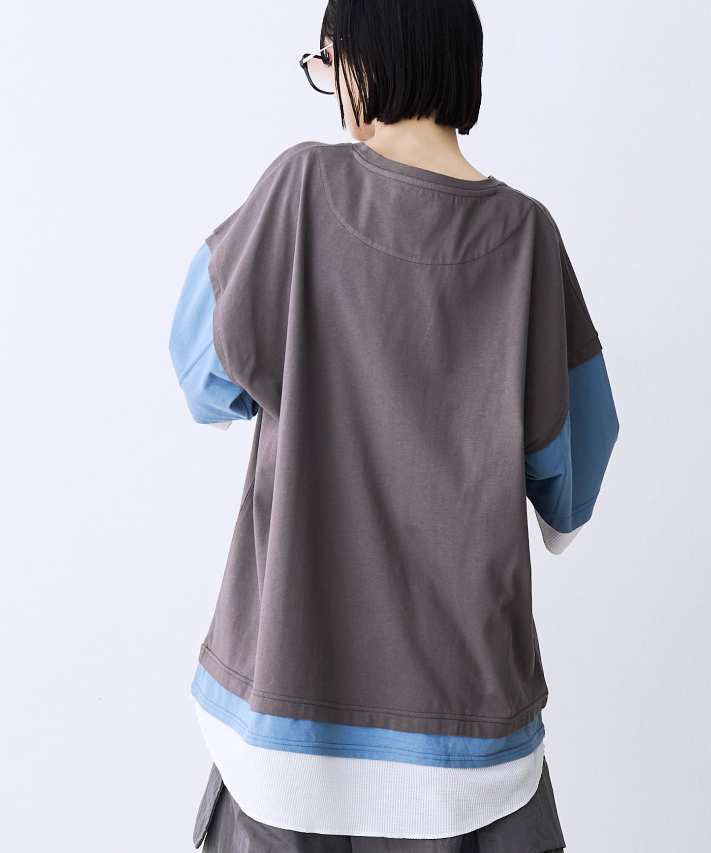 THREE LAYER TEE