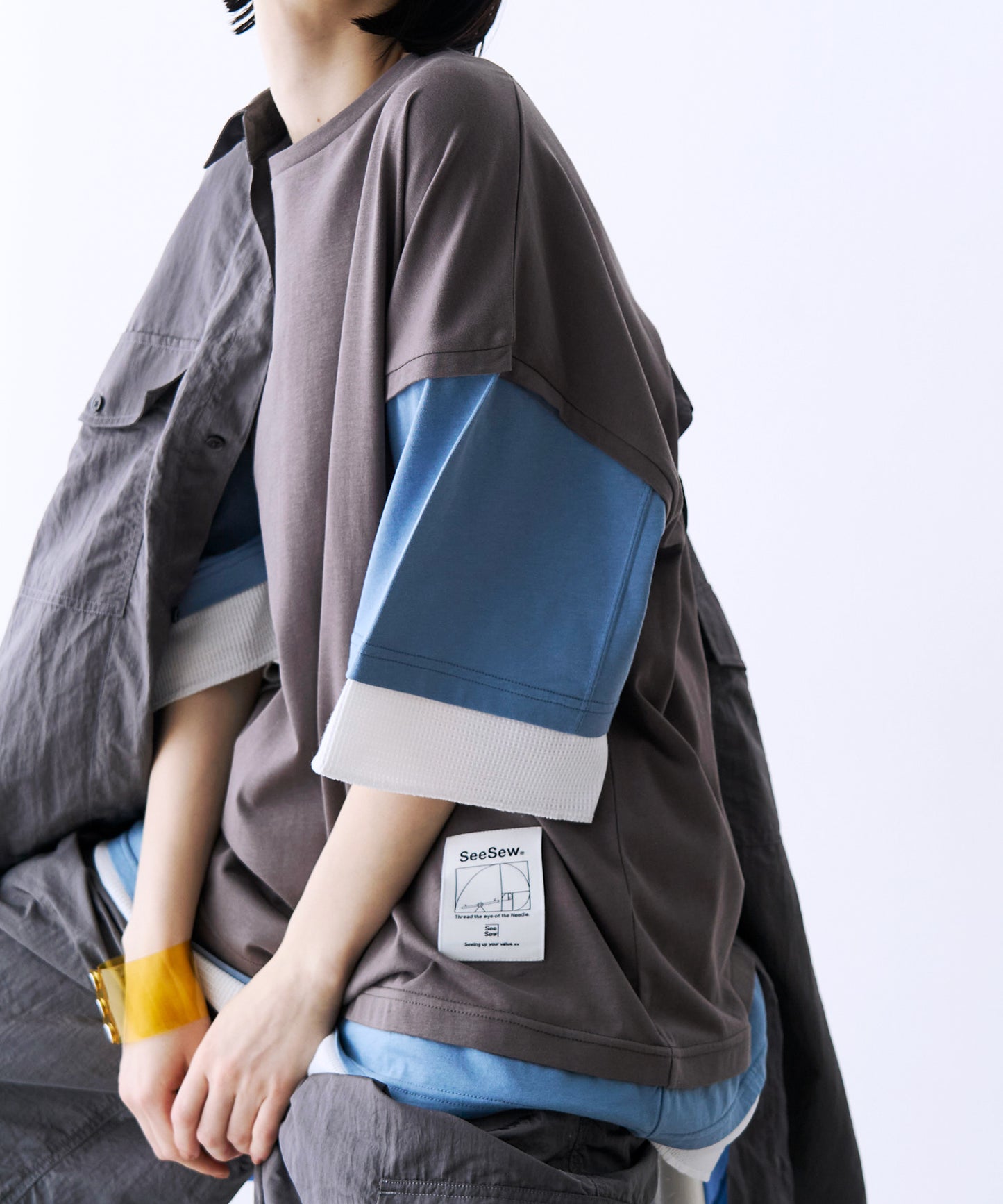 THREE LAYER TEE