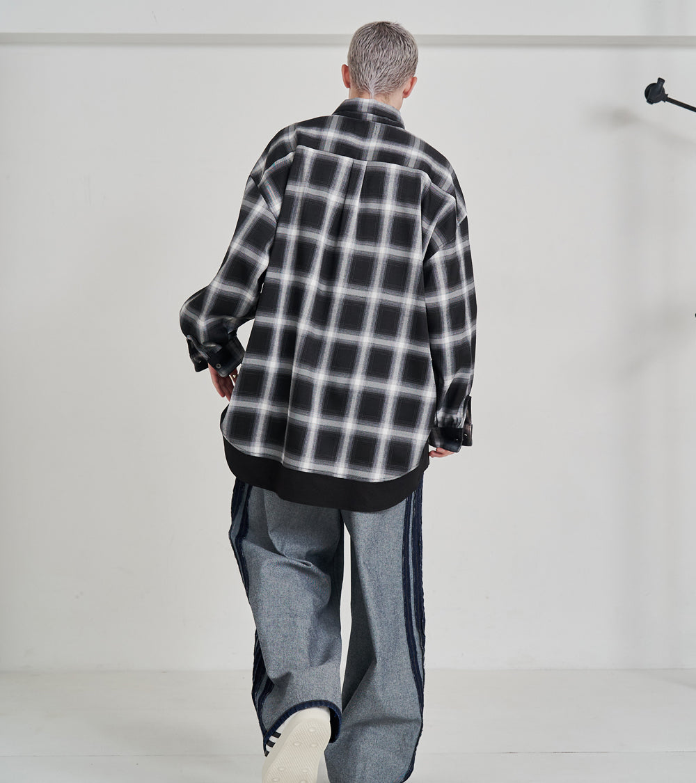 SOLID CHECK OVER SHIRTS – seesew