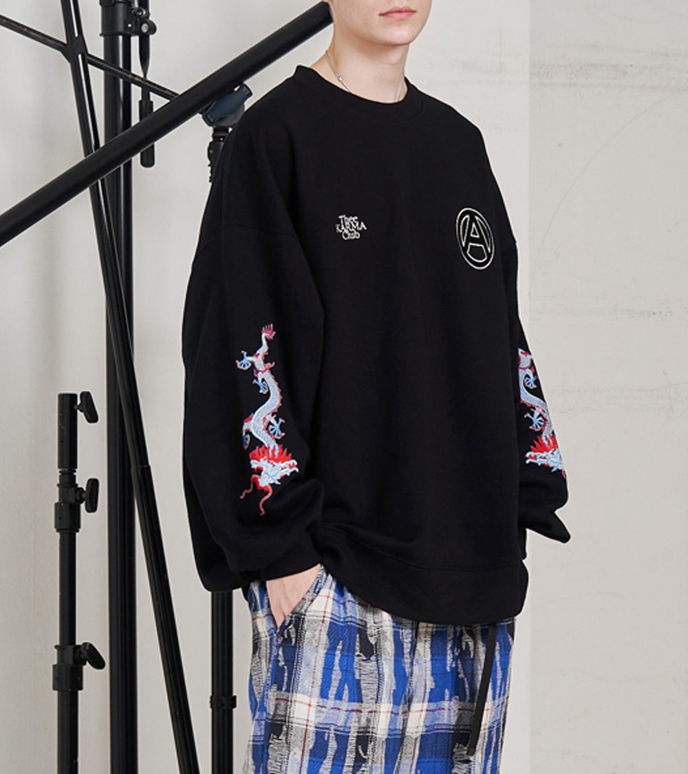 ORIENTAL EMBROIDERY SWEAT