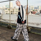 CRASH TEX WIDE PANTS