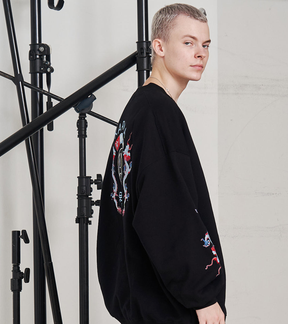 ORIENTAL EMBROIDERY SWEAT
