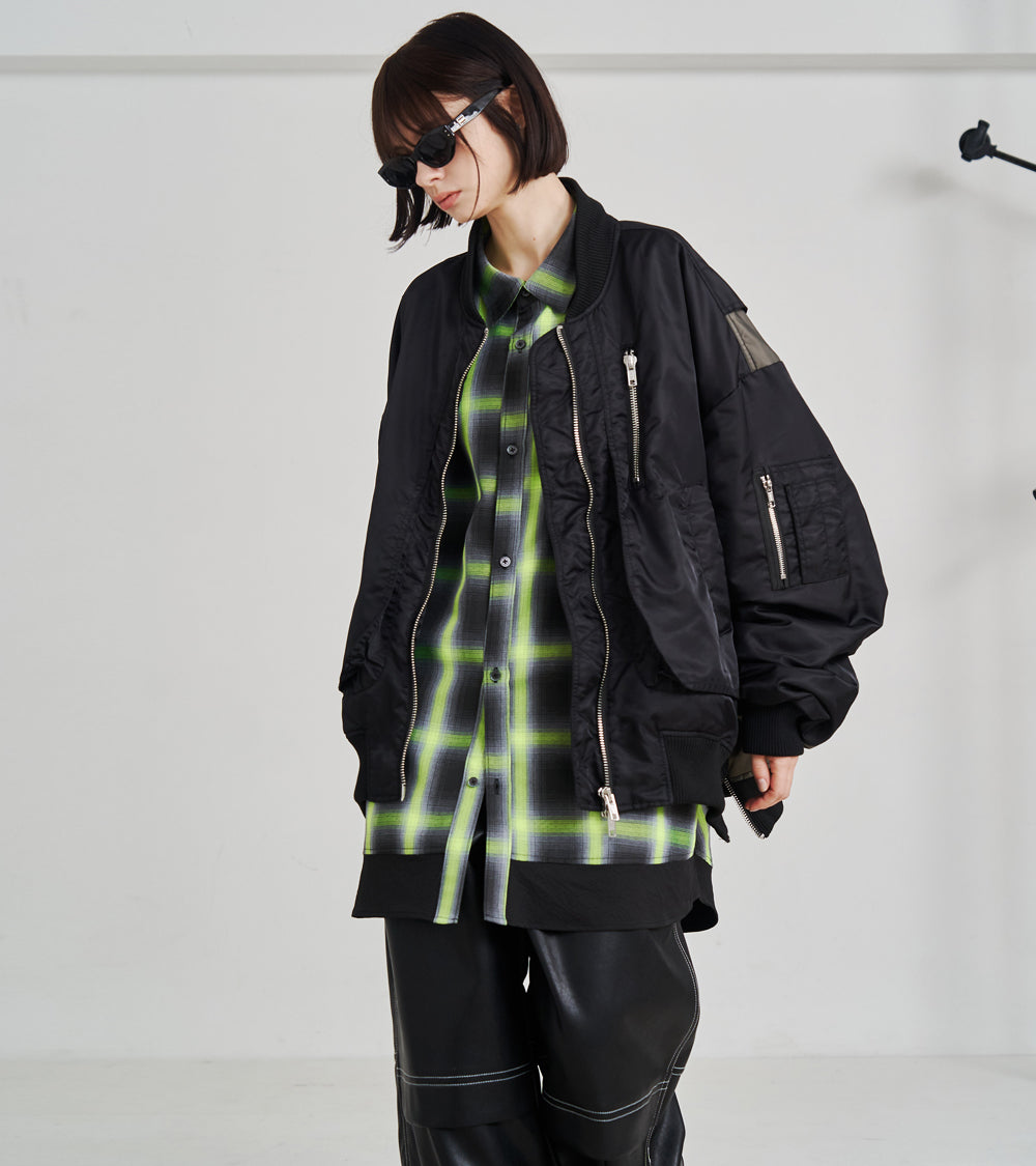 【未使用】seesew OVERSPEC MA-1 JACKET OVERSPEC MA-1 JACKET – seesew