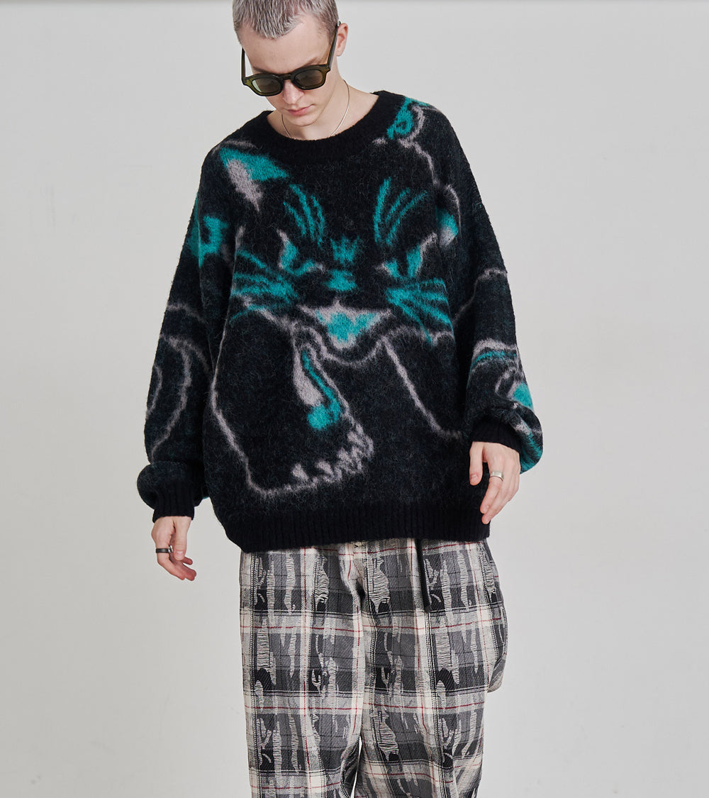 【一部予約】NEKOMATA SHAGGY KNIT