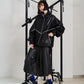 SYNTH-LETHER PIPING JACKET