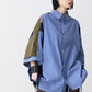 【一部予約】FAKE BLOCKING H/S SHIRTS