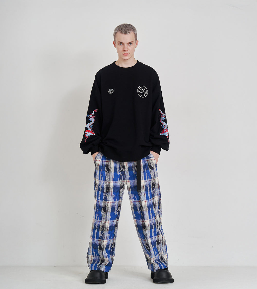 ORIENTAL EMBROIDERY SWEAT