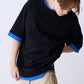 FAKE LAYERD LOGO TEE
